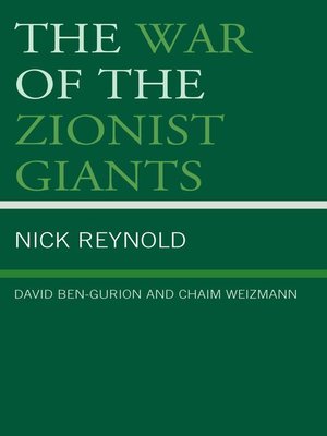cover image of The War of the Zionist Giants